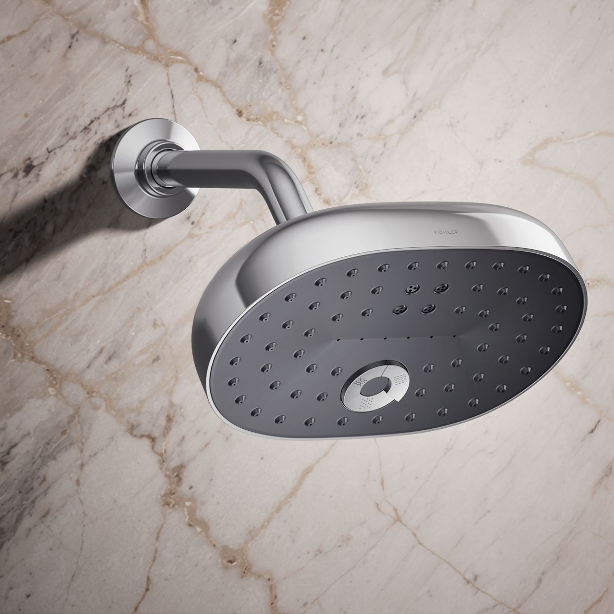 Statement® Three-function showerhead, 2.5 gpm
