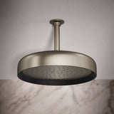 Statement® Round 12" single-function rainhead, 2.5 gpm