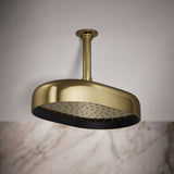 Statement® Oblong 12" single-function rainhead, 2.5 gpm