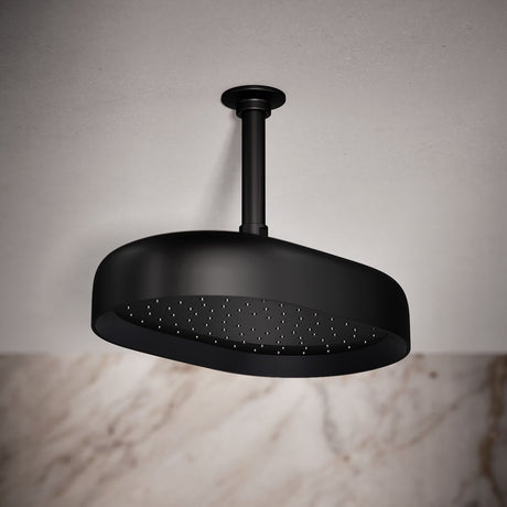 Statement® Oblong 12" single-function rainhead, 2.5 gpm