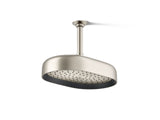 Statement® Oblong 12" single-function rainhead, 2.5 gpm