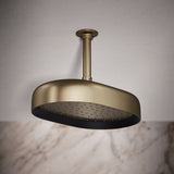 Statement® Oblong 12" single-function rainhead, 2.5 gpm