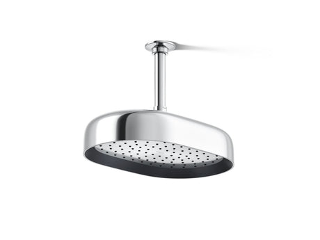 Statement® Oblong 12" single-function rainhead, 2.5 gpm
