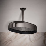 Statement® Oblong 12" single-function rainhead, 2.5 gpm