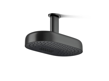 Statement® Oblong 14" two-function rainhead, 1.75 gpm