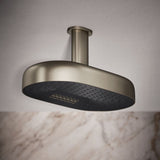 Statement® Oblong 14" two-function rainhead, 2.5 gpm