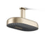 Statement® Oblong 14" two-function rainhead, 2.5 gpm