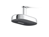 Statement® Oblong 14" two-function rainhead, 2.5 gpm