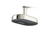 Statement® Oblong 14" two-function rainhead, 2.5 gpm