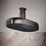 Statement® Oblong 14" two-function rainhead, 1.75 gpm