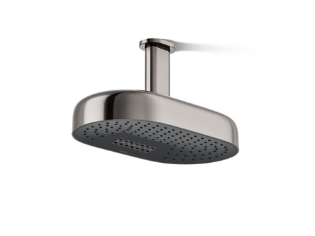 Statement® Oblong 14" two-function rainhead, 2.5 gpm