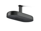 Statement® Oblong 18" two-function rainhead, 2.5 gpm