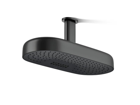 Statement® Oblong 18" two-function rainhead, 2.5 gpm