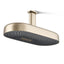 Statement® Oblong 18" two-function rainhead, 2.5 gpm