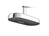 Statement® Oblong 18" two-function rainhead, 2.5 gpm