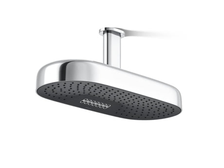 Statement® Oblong 18" two-function rainhead, 2.5 gpm
