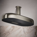 Statement® Oblong 18" two-function rainhead, 2.5 gpm