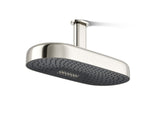 Statement® Oblong 18" two-function rainhead, 2.5 gpm