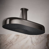 Statement® Oblong 18" two-function rainhead, 2.5 gpm