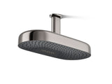Statement® Oblong 18" two-function rainhead, 2.5 gpm