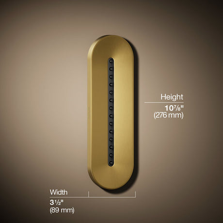 Statement® Oblong Vichy single-function body spray, 2.5 gpm