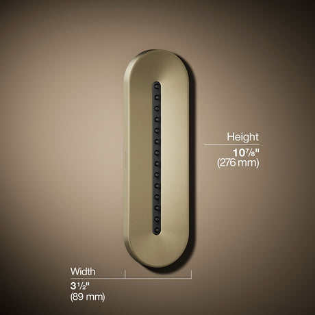 Statement® Oblong Vichy single-function body spray, 2.5 gpm