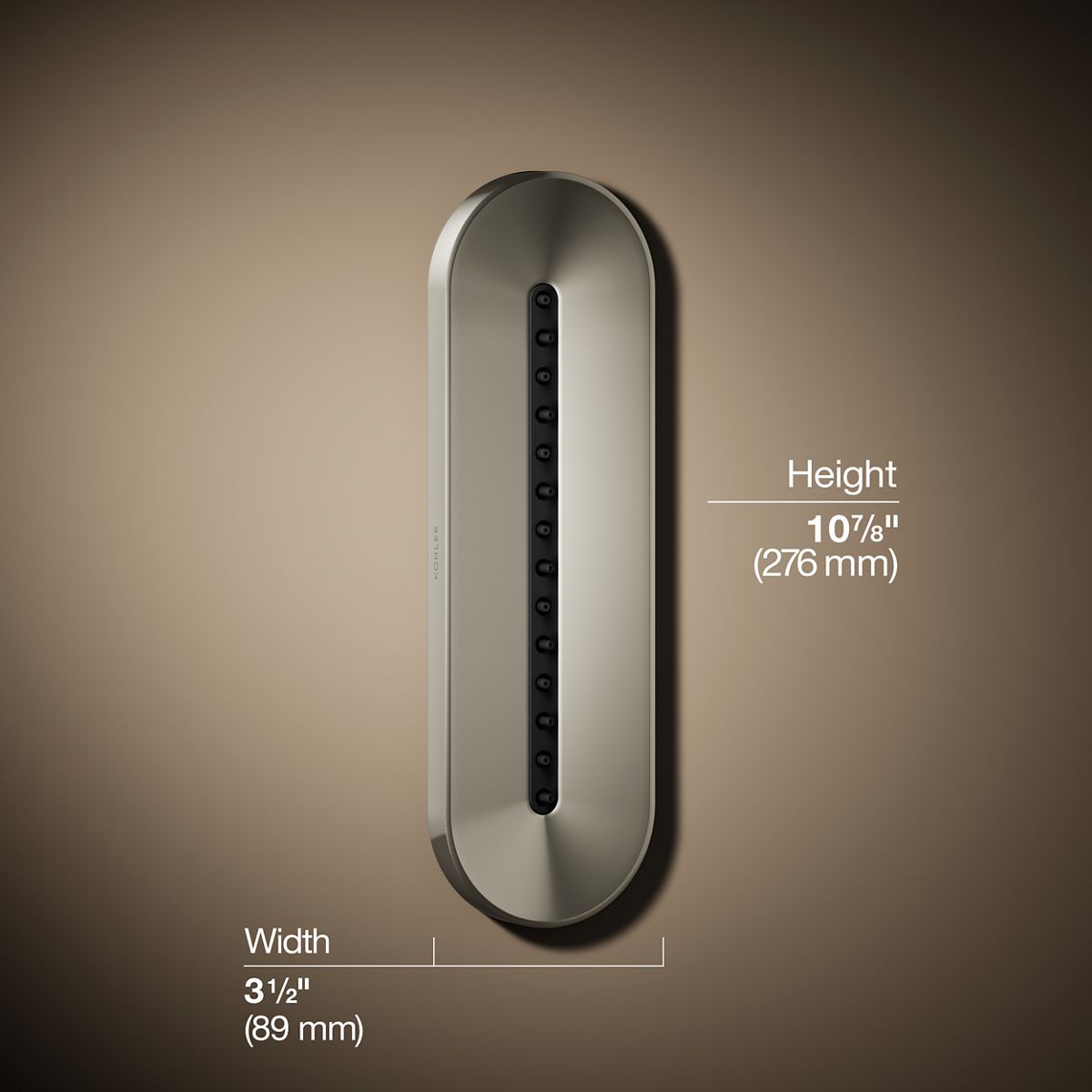 Statement® Oblong Vichy single-function body spray, 2.5 gpm