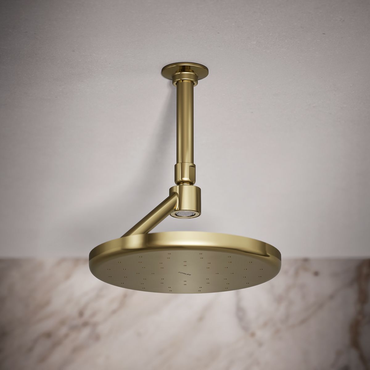 Statement® Open Rain iconic single-function rainhead, 2.5 gpm