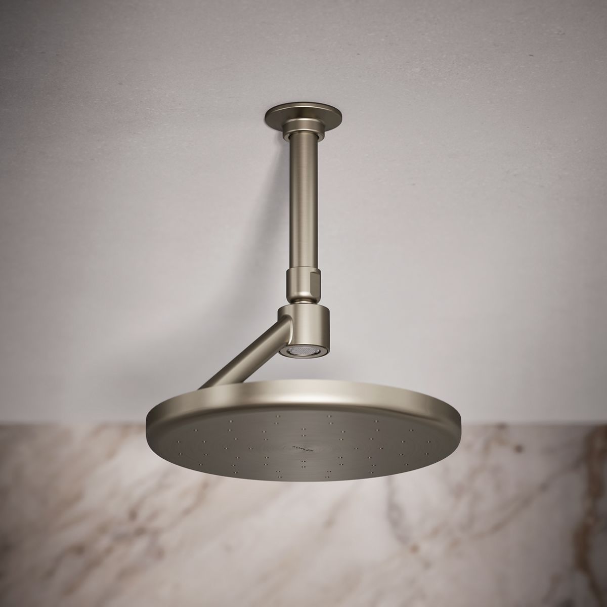 Statement® Open Rain iconic single-function rainhead, 2.5 gpm