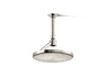 Statement® Open Rain iconic single-function rainhead, 2.5 gpm