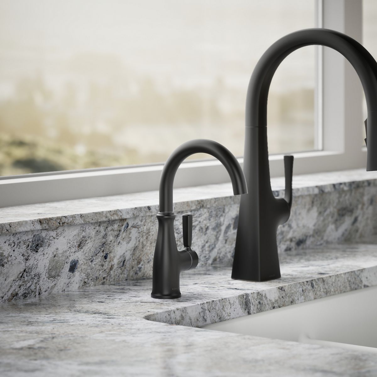 Traditional beverage faucet
