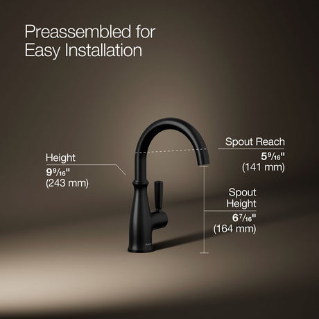 Traditional beverage faucet