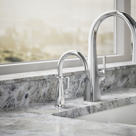 Traditional beverage faucet