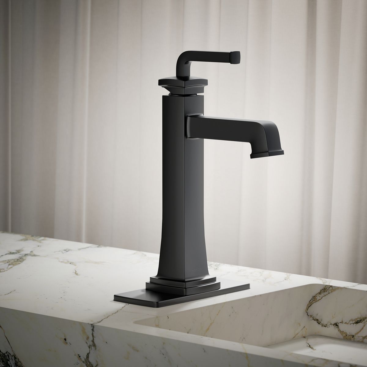 Riff® Tall single-handle bathroom sink faucet, 0.5 gpm