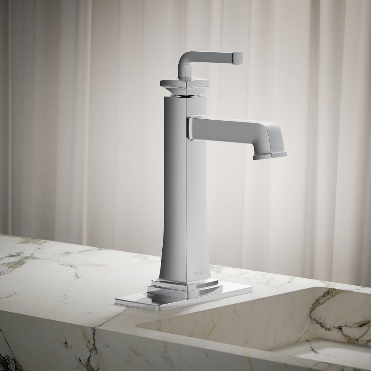 Riff® Tall single-handle bathroom sink faucet, 0.5 gpm