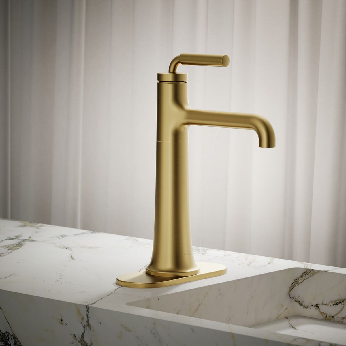 Tone™ Tall single-handle bathroom sink faucet, 1.2 gpm