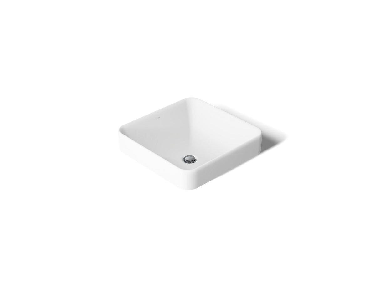 Vox® 16-1/4" square vessel bathroom sink