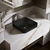 Vox® 16-1/4" square vessel bathroom sink