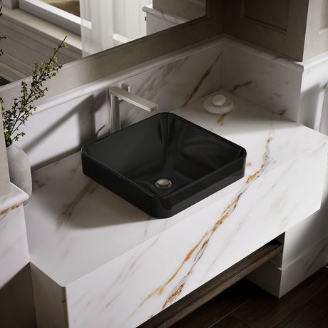 Vox® 16-1/4" square vessel bathroom sink