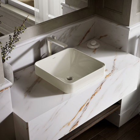 Vox® 16-1/4" square vessel bathroom sink