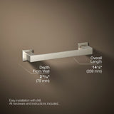 Honesty® 12" towel bar