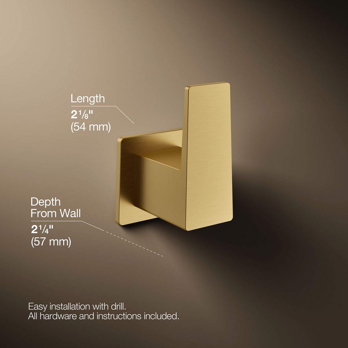 Honesty® Robe hook