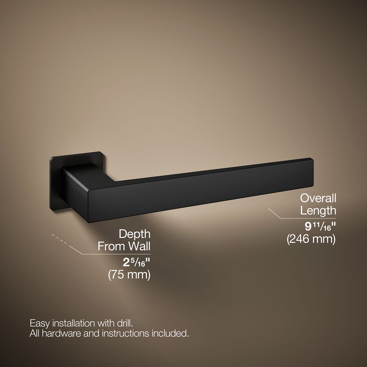 Honesty® Towel arm