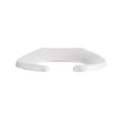 Commercial Heavy Duty Open Front Elongated Toilet Seat with EverClean® Surface and Self-sustaining Hinges