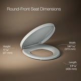 Impro® ReadyLatch® Quiet-Close™ round-front toilet seat