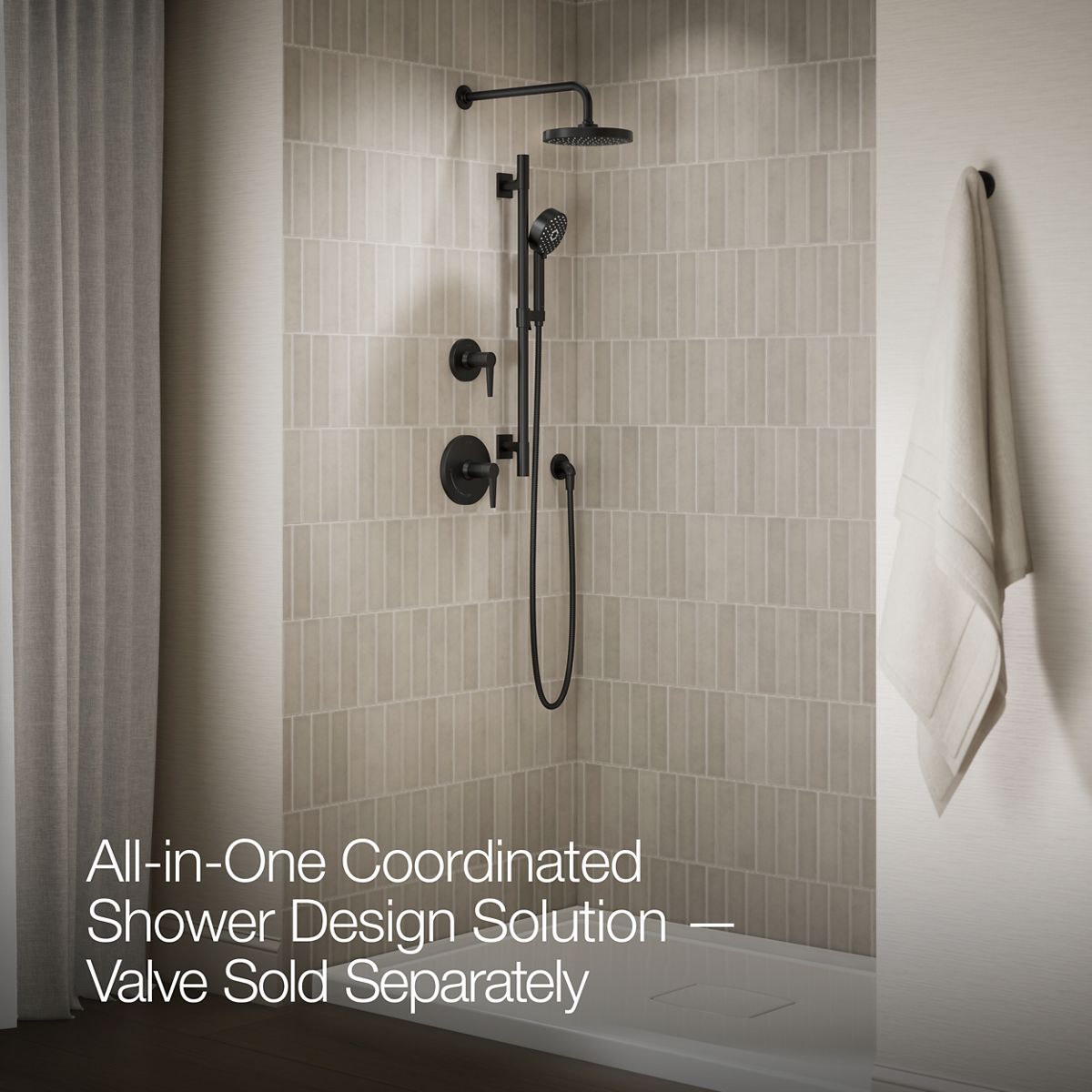Awaken® Showering kit, 2.5 gpm