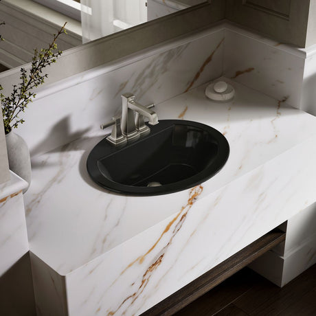 Bryant® 20-1/4" oval drop-in bathroom sink