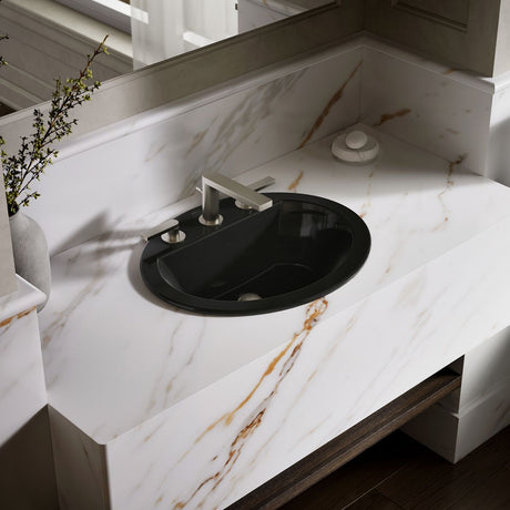 Bryant® 20-1/4" oval drop-in bathroom sink