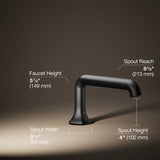 Occasion® Deck-mount bath spout with Straight design