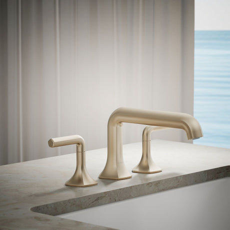 Occasion® Deck-mount bath spout with Straight design